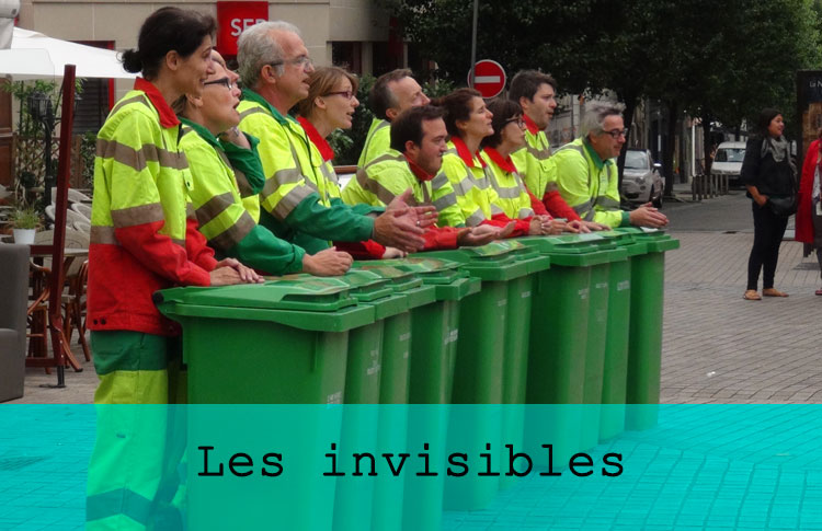 Les Invisibles / Grand maximum / Sebastian Lazennec / Theatre de rue 