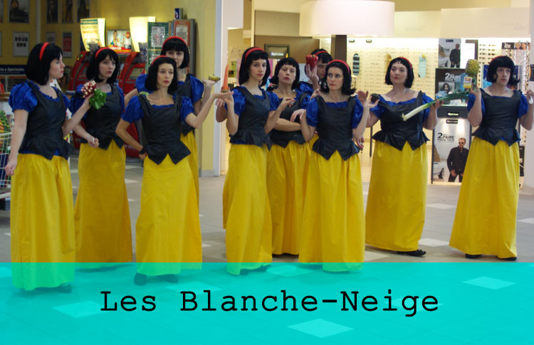 Les Blanche-Neige / Grand maximum / Sebastian Lazennec / Theatre de rue 