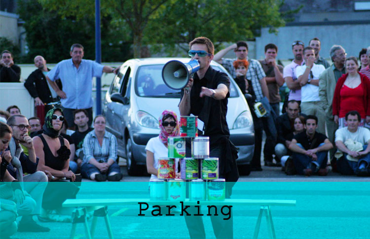 Parking / Grand maximum / Sebastian Lazennec / Theatre de parking